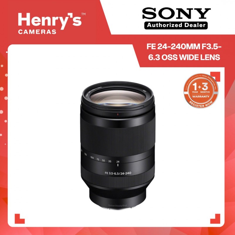 Sony FE 24-240mm F/3.5-6.3 OSS Wide